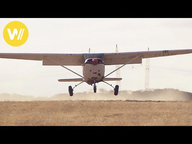 Extremes Fliegen unter der Geschwindigkeitsgrenze