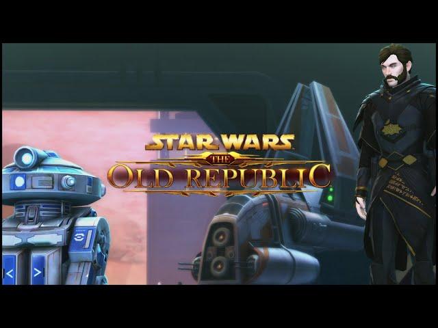 Jedi Knight NEW Coruscant Entrance Custscene | SWTOR