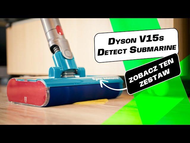 Dyson V15s Detect Submarine - aktywne mopowanie