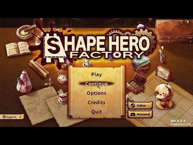 Shape Hero Factory: What the heck even is this game? Roguelike Factory-Building Tower-Defense in one