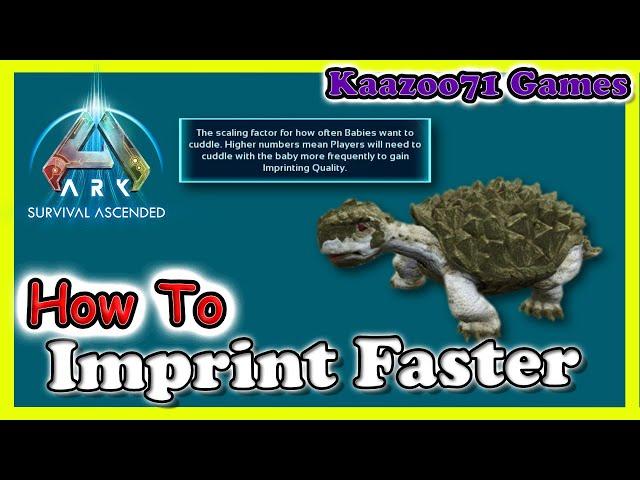 How to Imprint Faster in Ark Survival Ascended 