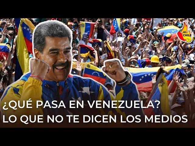 Lo que no dicen los medios tradicionales sobre Venezuela