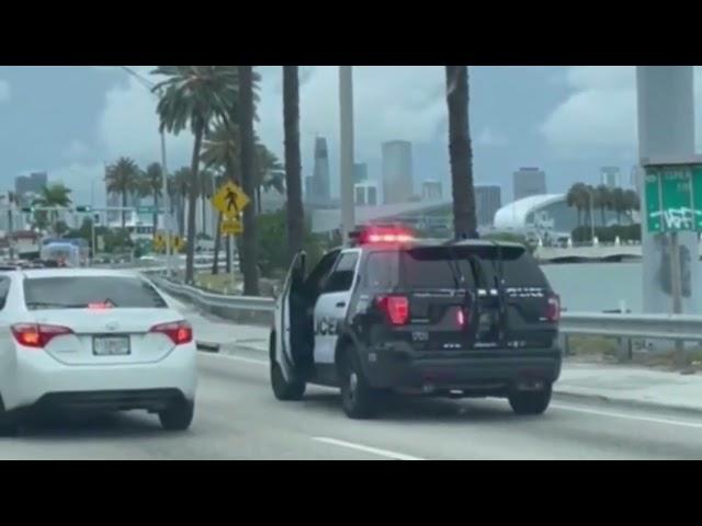 5.0 Mustang gets blocked off by police, what will they do? (Almost caught)