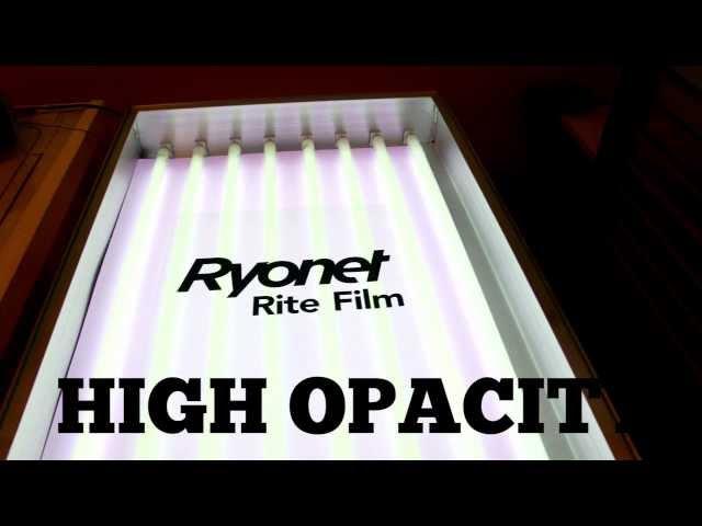Ryonet Waterproof Premium Film Transparency - Made in the USA