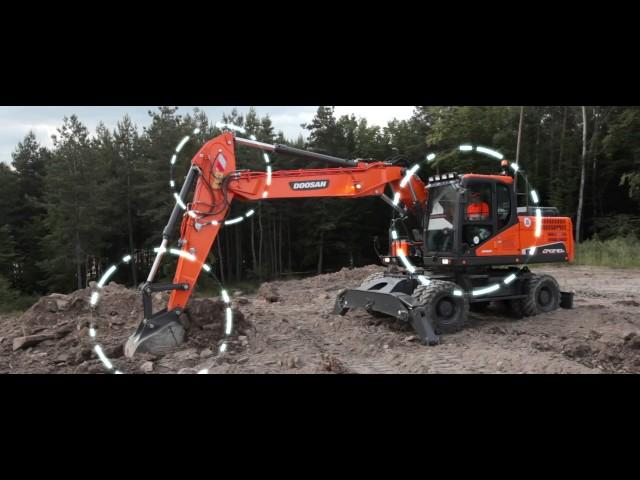 Doosan Wheeled Excavator Precision Comfort | Doosan Equipment Europe