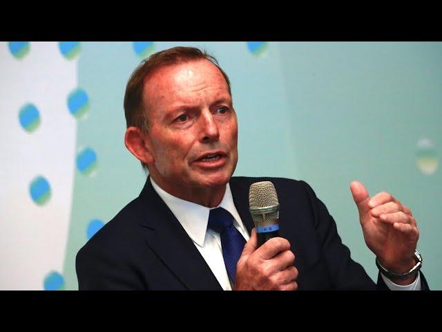 Tony Abbott delivered a 'fascinating speech' this week in Taiwan