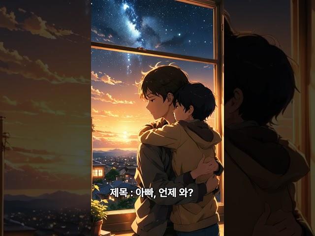 아빠 언제 와? #가족사랑 #독서활동 #어린이도서 #크리스마스 #창작동화#희망이야기 #아이들동화