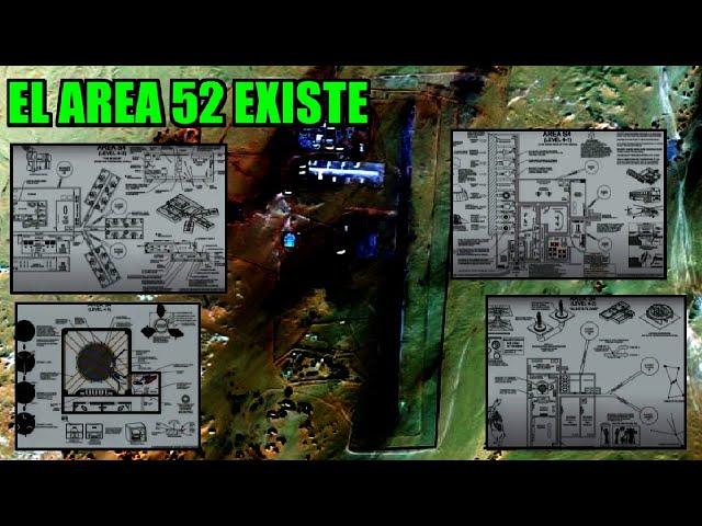 SE FILTRAN PLANOS DEL AREA 52 LA INSTALACION HERMANA DEL AREA 51 - TOPVIDEO MAKER