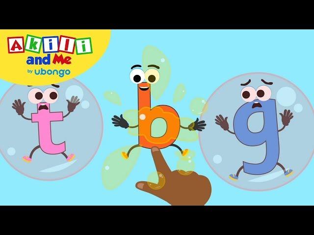 Learn Letter B! | Learn the Alphabet with Akili | Cartoons for Preschoolers