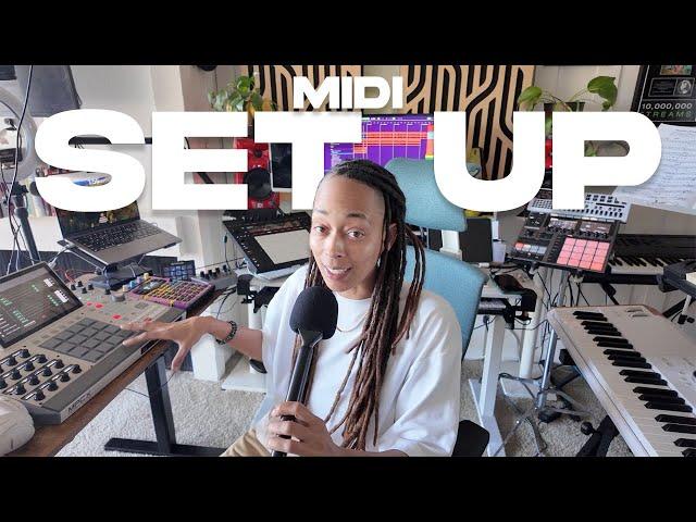 My INSANE MIDI Setup: MPC, Maschine+, and Ableton Live 12 Explained! 