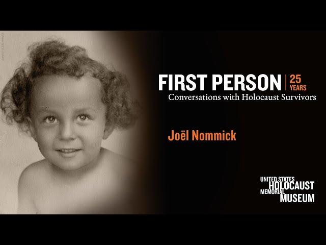 2025 First Person with Holocaust Survivor Joël Nommick