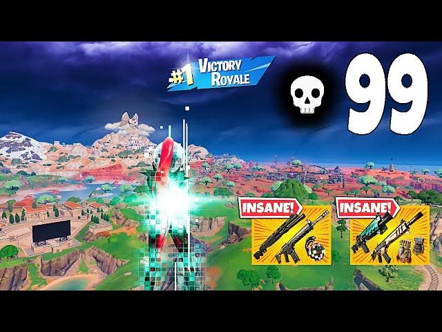 99 Elimination Solo Vs Squads "Zero Build" Gameplay Wins (Fortnite chapter 5)