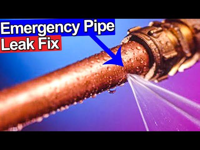 FIX LEAKING COPPER PIPE - PINHOLES - Plumbing Tips