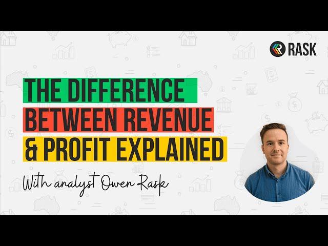 The Difference Between Revenue & Profit Explained