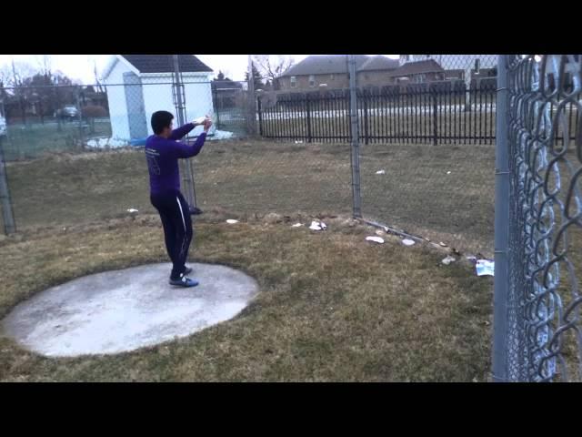 Chain weight hammer throw