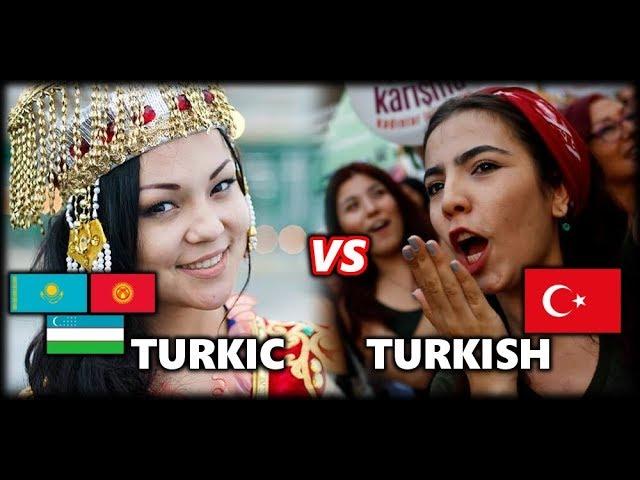 What's the Difference between Modern Turkish People and Turkic Central Asians?