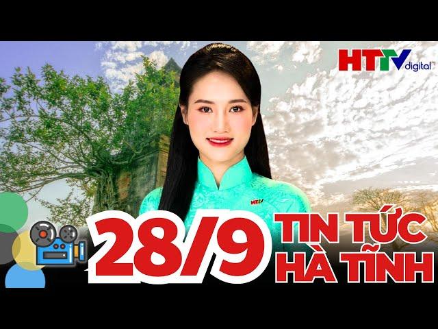 [Trực Tiếp] Thời Sự Trưa Mới Nhất 28/9 | Tin Tức Hà Tĩnh mới nhất 24h qua | Hà Tĩnh TV