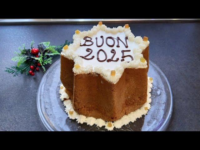 TORTA DI CAPODANNO 2025️Una stella golosa!facilissima e buonissima 