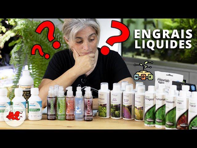 Engrais liquides pour aquarium - Guide complet