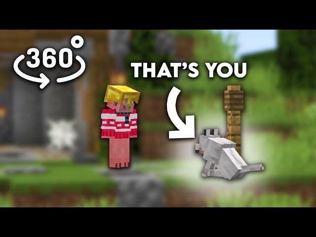 Minecraft but You're My Dog...