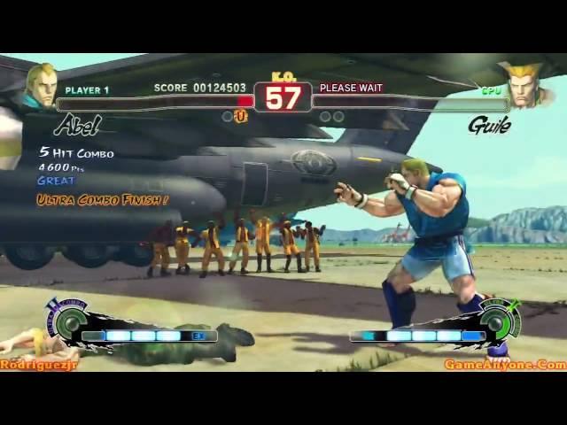 Super Street Fighter IV Arcade Mode (Abel Pt. 3/3)