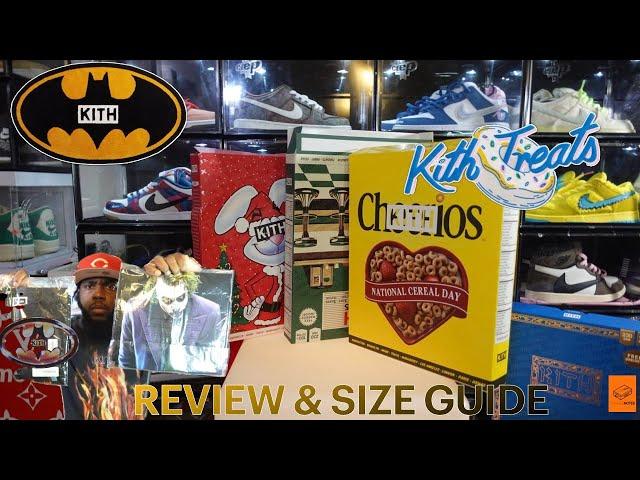 KITH FOR BATMAN UNBOXING REVIEW & SIZE GUIDE ALSO NEW KITH TREATS TEE