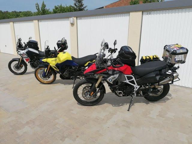 Frank´s SUZUKI V-Strom 800 DE TRILOGIE, dritter Teil. Vergleich mit Referenz: Yamaha Tenere 700, etc