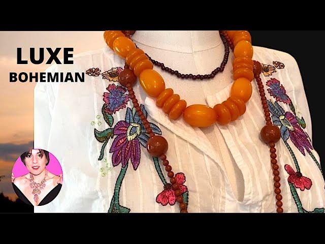 Vintage Jewelry ~ Luxe Bohemian Style!