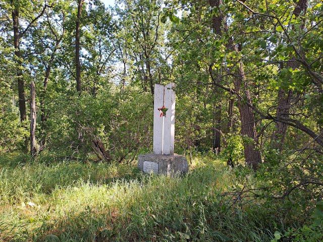 Поездка к памятнику гражданской войны в лес. Ташла