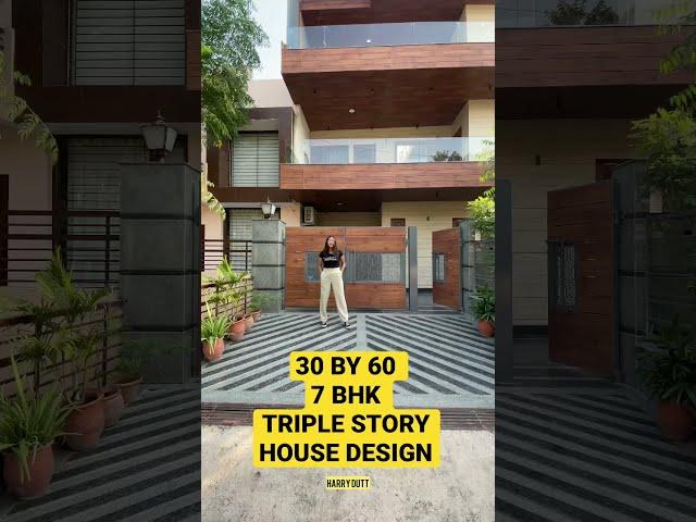 ( 30 * 60 ) 200 YARD Luxury 7 BHK HOUSE DESIGN PLAN | 8 MARLA BEST HOUSE CONSTRUCTION IDEA #shorts