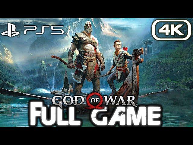 GOD OF WAR Gameplay Walkthrough FULL GAME (4K 60FPS) No Commentary