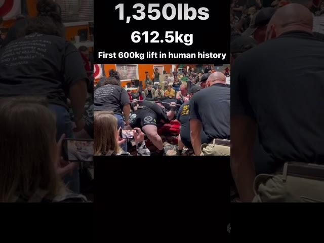 1,350 POUND BENCHPRESS | WORLD’S FIRST 600kg Lift 