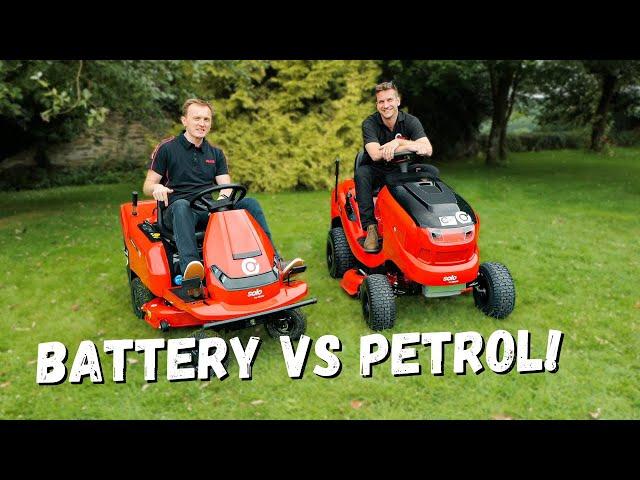 AL-KO Battery vs Petrol Ride On Mower Review