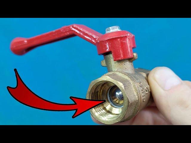 THE NEW function of the BALL valve that no one knows about is a great idea with your own hands