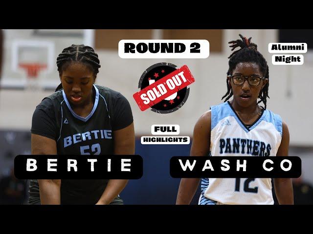 ROUND 2!! Washington County & Bertie Girls Battle in front of Sold Out Crowd!!  FULL HIGHLIGHTS!