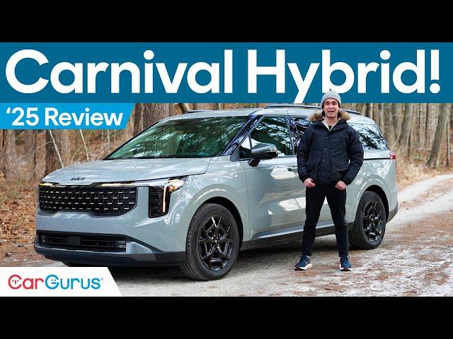 2025 Kia Carnival Hybrid Review | Better than a Toyota Sienna??