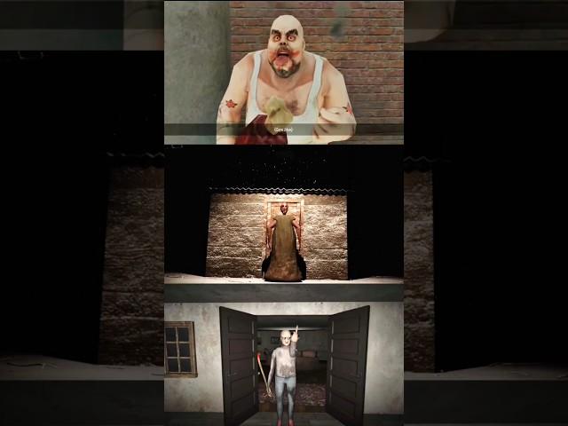 Granny Remake Vs Mr Meat Vs Psychopath Hunt All Escape funny moments #shorts #dvloper #granny