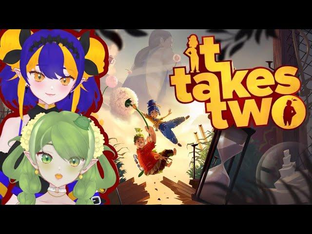 『 IT TAKES TWO 』Divorce speedrun! | Keromi And Roki VTuber Sisters