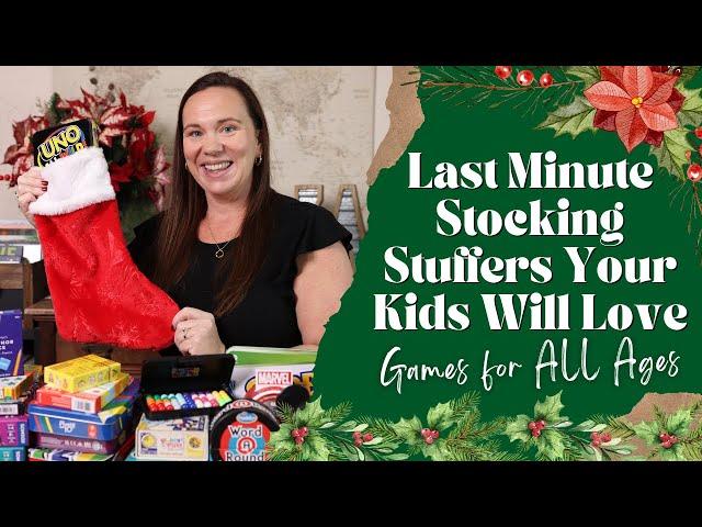 40+ Games Perfect for Kids Stocking Stuffers | Stocking Stuffers Your Kids Will Love