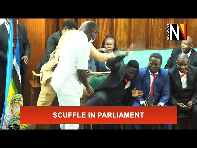 Scuffle in Parliament