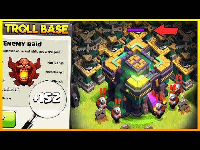 EPIC TH14 BATTLE BUILDER HUT TROLL BASE - NEW CLASH OF CLANS UPDATE