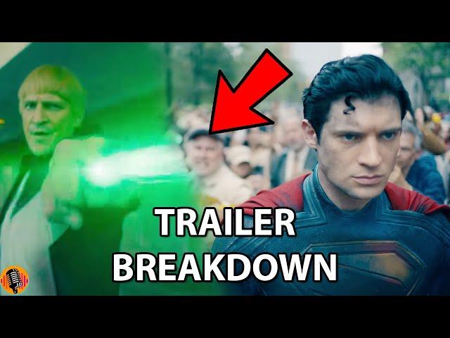 SUPERMAN Teaser Trailer BREAKDOWN #superman #dcstudios #dcuniverse