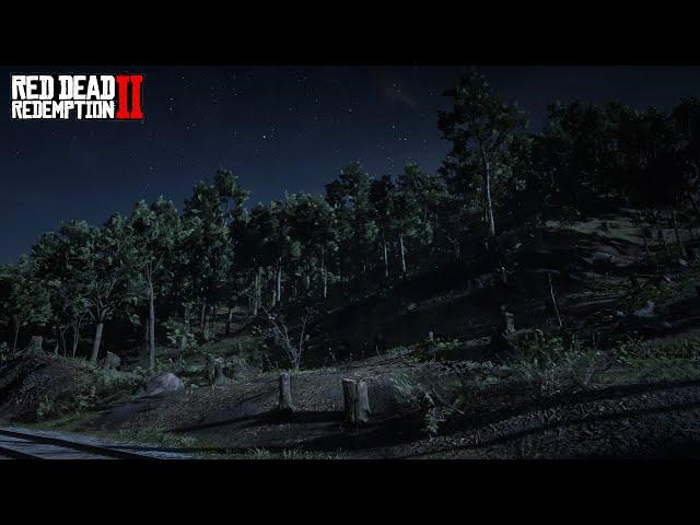 RED DEAD REDEMPTION 2 PC - NIGHT AT ROANOKE RIDGE! FREE ROAM GAMEPLAY - Murfree Brood encounters!