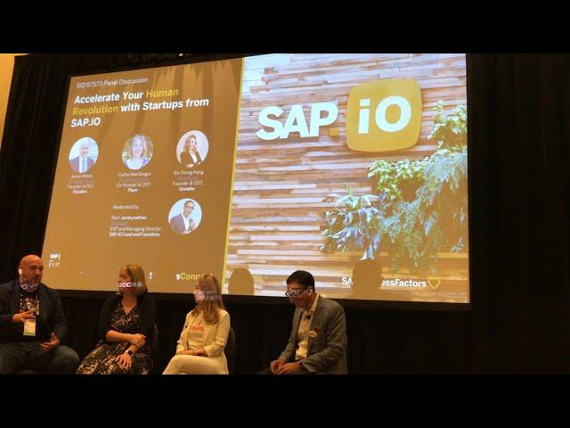 Accelerate Your Human Revolution with Startups from SAP.iO