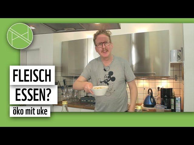 Wie viel Fleisch ist gesund? Weniger Fleisch essen | Öko mit Uke | planet : panda