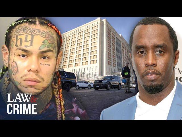 Rapper Tekashi 6ix9ine Gets Thrown in Same Jail as Diddy