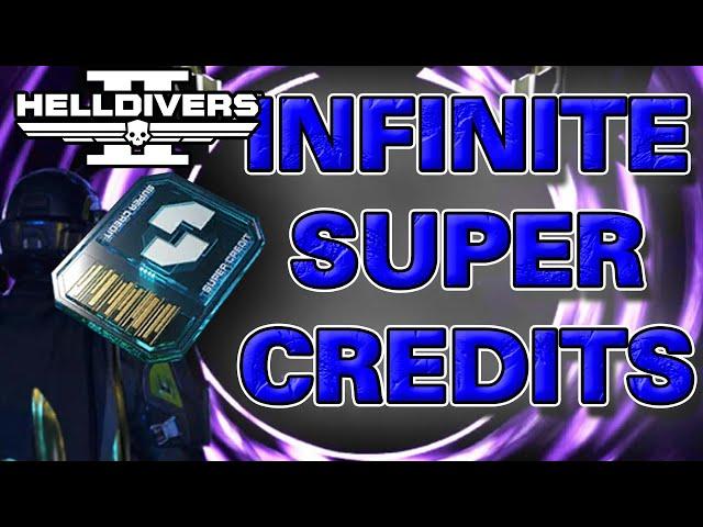 *UPDATED* The BEST Way To Farm Super Credits In Helldivers 2!