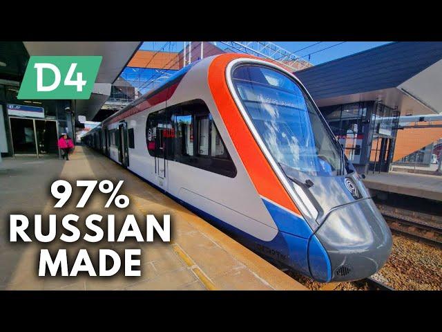 Travelling on a BRAND-NEW Russian Train: IVOLGA 4.0
