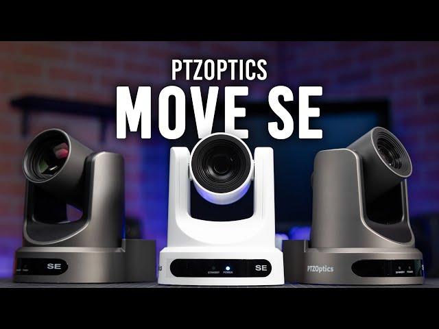 PTZOptics Move SE with 12x, 20x, or 30x Zoom