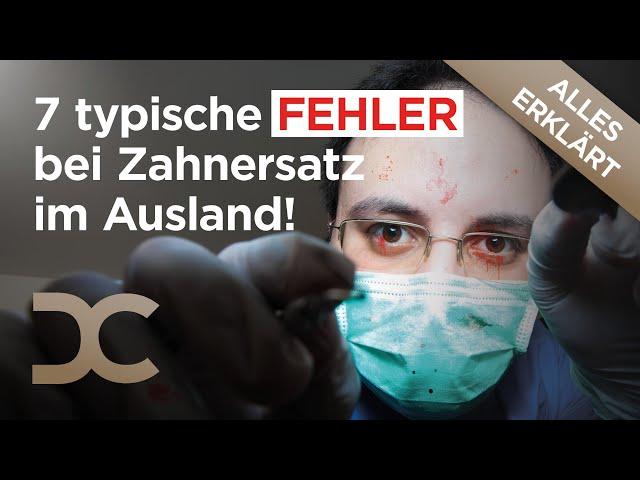 Zahnersatz aus dem Ausland: Günstige Implantate für schnell neue Zähne? 7 Fehler bei Dentaltourismus